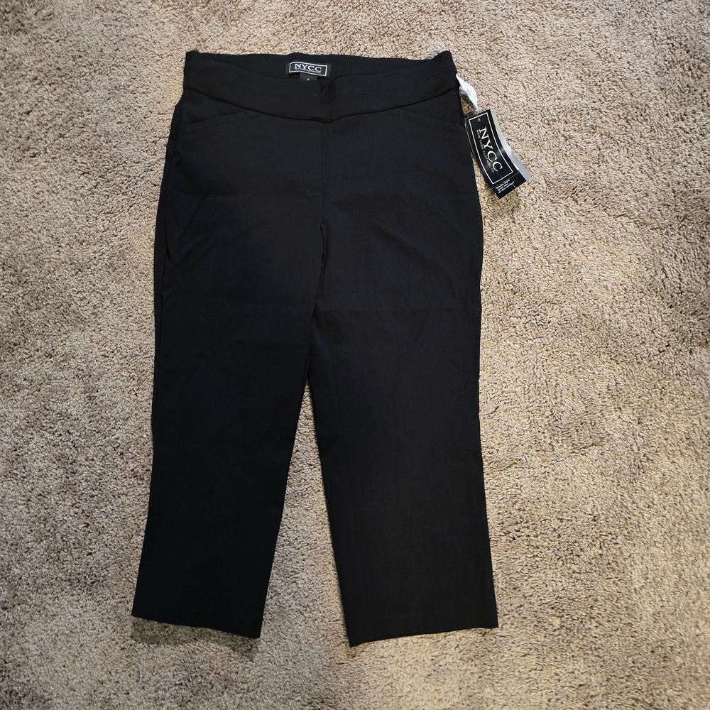 NYC Elegant Black Capris